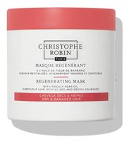 Christophe Robin, Regenerating Mask With Prickly Pear Oil, Kremowa odżywcza maska do włosów suchych i zniszczonych, 250 ml Christophe Robin