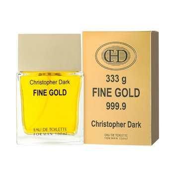 Christopher Dark, Fine Gold, woda toaletowa, 100 ml - Christopher Dark