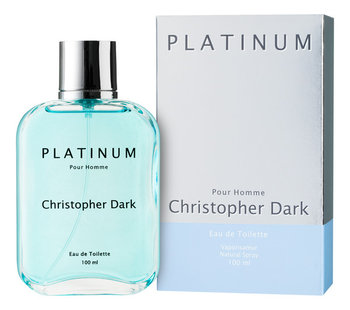 Christopher Dark, Platinum Pour Homme, woda toaletowa, 100 ml - Christopher Dark