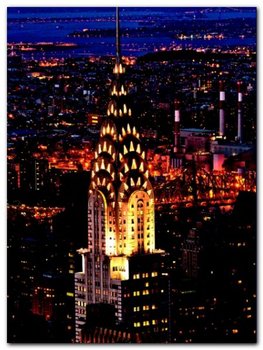 Chrysler Building plakat obraz 60x80cm - Wizard+Genius
