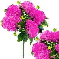 Chryzantemy Bukiet Sztuczny Dekoracja Kwiaty Sztuczne Stroik Do Wazonu 59Cm Różowy