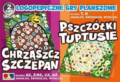 Chrząszcz Szczepan Pszczółki Tuptusie, gry edukacyjne, Komlogo