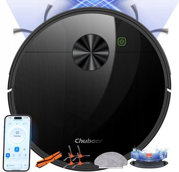 Chuboor J02 Inteligentny Robot Sprzątający 3000Pa 150min WiFi Aplikacja - inna (Inny)