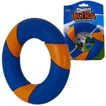 Chuckit! Ring z piszczałką Ultra Squeaker Ring dla psa 12 cm - Chuckit!