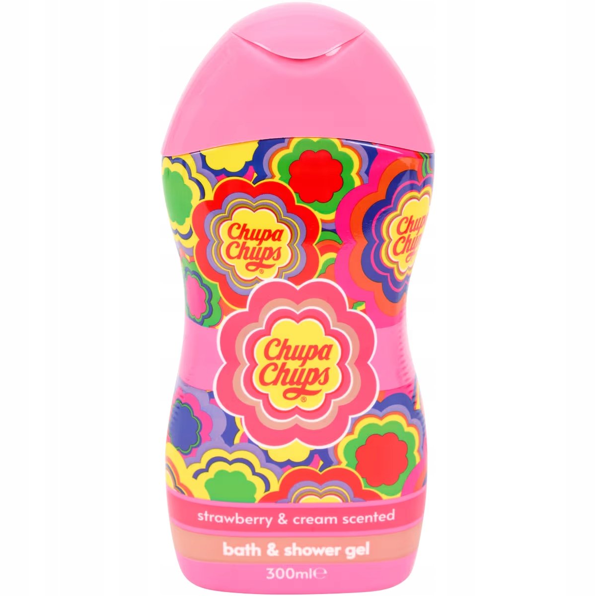 Empik Chupa Chups Strawberry & Cream Żel pod prysznic 300ml