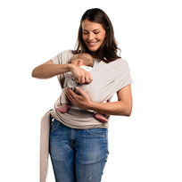 Chusta boba wrap organic beżowy