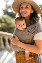 Chusta do noszenia dziecka BOBA Wrap - ciemny szary