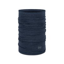 Chusta wielofunkcyjna z wełny merynosów Buff Merino Lightweight Solid Night Blue Buff