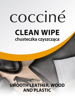 Chusteczki czyszczące do skór clean wipe coccine 10szt. - Coccine