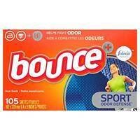 Chusteczki Do Suszarek Bounce Sport 105 Szt - Bounce Sequence