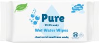 Chusteczki nawilżane 99,9% wody Pure Wet Water Wipes BIO 60 szt.