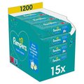 Chusteczki Nawilżane Pampers Fresh Clean, 15 x 80 szt. (1200 szt.) - Pampers