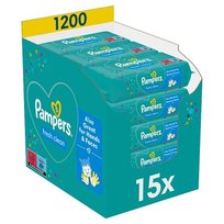 Chusteczki Nawilżane Pampers Fresh Clean, 15 x 80 szt. (1200 szt.)