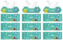 Chusteczki Pampers Fresh Clean Nawilżane Wipes 12 x 52 szt. - 624 Sztuki