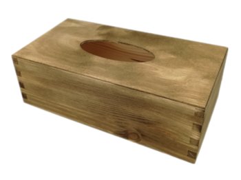 Chustecznik drewniany pudełko pojemnik na chusteczki - Inny producent