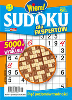 Chwila dla Ciebie Wydanie Specjalne Sudoku dla Ekspertów
