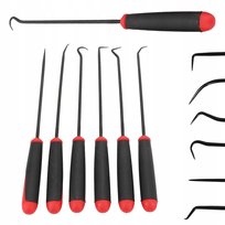 Chwytaki Haczyki Warsztatowe Prębijak Hak Punktak Haki Komplet Zestaw 6Szt.