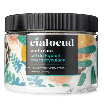 Ciałocud, Sól do kąpieli z olejkiem eukaliptusowym Energetyzująca, 500 g - Ciałocud