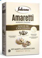 Ciasteczka amaretti 170g - Falcone z czekoladą miękkie inna (Inny)