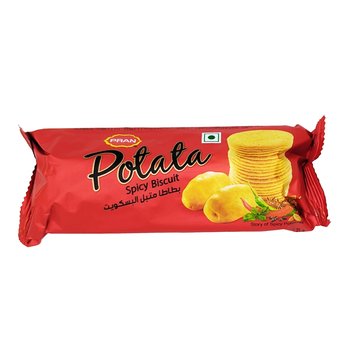 Ciasteczka o smaku ostrego ziemniaka Potata Spicy Biscuit Pran 100g - Inna marka