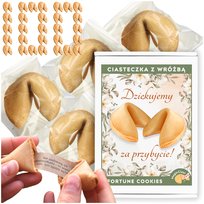 Ciasteczka z Wróżbą dla gości Dziękujemy za Przybycie Ciastko Magiczne 100