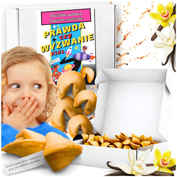 Ciasteczka z wróżbą GRA IMPREZOWA - prawda czy wyzwanie DLA DZIECI PARTY XL - D&D Fun Cookies