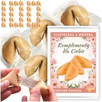 Ciasteczka z Wróżbą Komplementy dla Ciebie Ciastko Magia Przeznaczenia 100