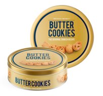 Ciastka maślane w puszce 454g