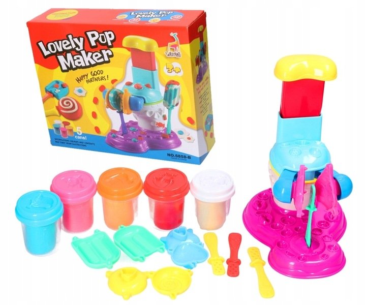 Ciastolina Lovely Pop Maker Maszynka Zestaw PlayDoh Sklep