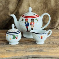 CICHA NOC czajnik, cukiernica, mlecznik