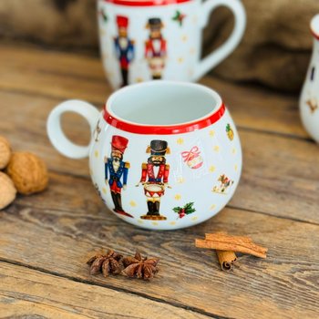 CICHA NOC kubek do czekolady SL46 RED 430 ml - BOGUCICE