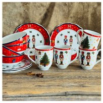 CICHA NOC new zestaw śniadaniowy 4 os. 12 cz.