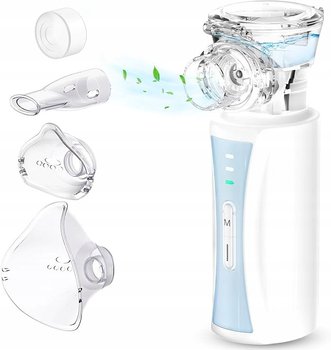 Cichy inhalator JM06801 USB z maseczkami i ustnikiem dla dzieci i dorosłych - Inny producent