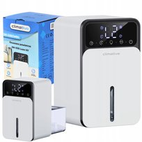 Cichy Osuszacz Powietrza LUXE UV Pochłaniacz Wilgoci 1200ML Wydajny LED