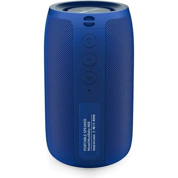 Ciemnoniebieski głośnik Bluetooth - Super Subwoofer - Bluetooth 5.0 - Dźwięk przestrzenny stereo - Wodoodporność IPX5 - Kompatybilny z TWS i TF - Ciemnoniebieski - No name
