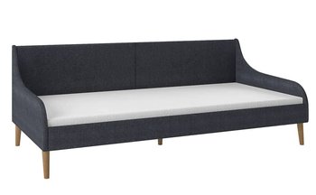 Ciemnoszara sofa z materacem - Fremen 77,5x206x99 - Elior