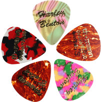 Cienkie kostki do gitary Harley Benton Thin 5 szt