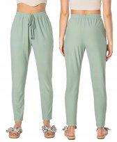 Cienkie Spodnie Damskie Bawełniane Lato 46129-1 XL Inna marka