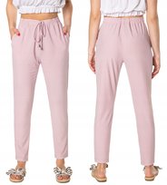 Cienkie Spodnie Damskie Letnie Plażowe 46129-3 XXL Inna marka