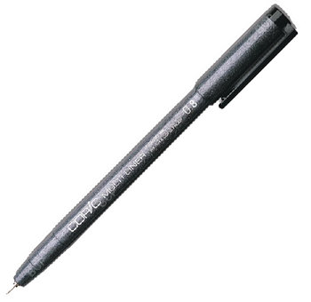 Cienkopis Multiliner, czarny, 0,8 mm - COPIC