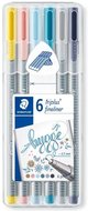 Cienkopisy Hygge, 6 kolorów&nbsp;-&nbsp;Staedtler
