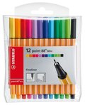 Cienkopisy Stabilo Point 88 Mini, 12 sztuk - Stabilo