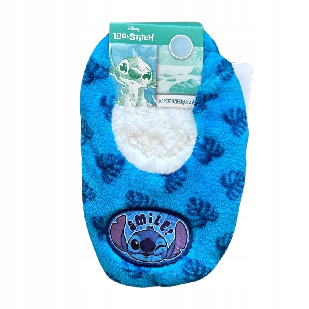 inna (Inny) Ciepłe antypoślizgowe kapcie dziecięce STITCH 24/25