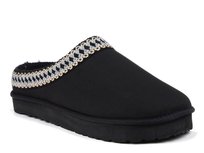 Ciepłe kapcie damskie pantofle domowe zakryte czarne Inblu FX-21-37