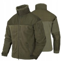 Ciepły Polar Rozpinana Bluza Helikon CLASSIC ARMY Olive Green 3XL