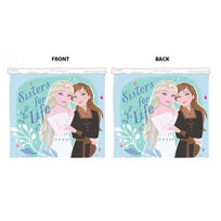 Ciepły Szalik Komin Dziecięcy Kraina Lodu Niebieski