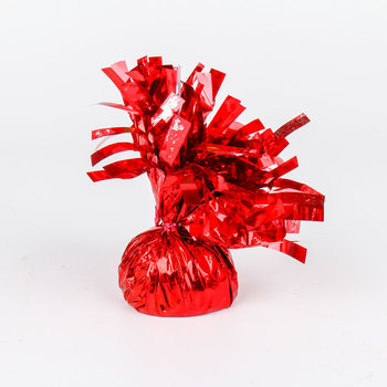 Ciężarek obciążnik do balonów na hel czerwony - Party spot