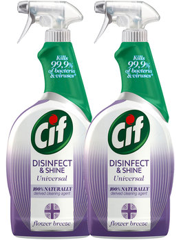 Cif Disinfect & Shine Flower Spray Antybakteryjny 2 X 750Ml - Cif