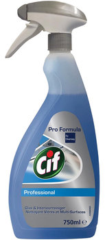 Cif PRO Formula Glas do Mycia Szyb Spray 750ml BE - Cif