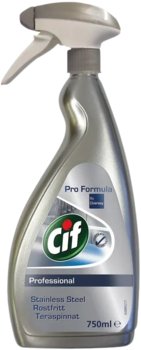 CIF PROFESJONALNY ŚRODEK SPRAY DO STALI NIERDZEWNEJ PRO FORMULA 750 ML - Cif